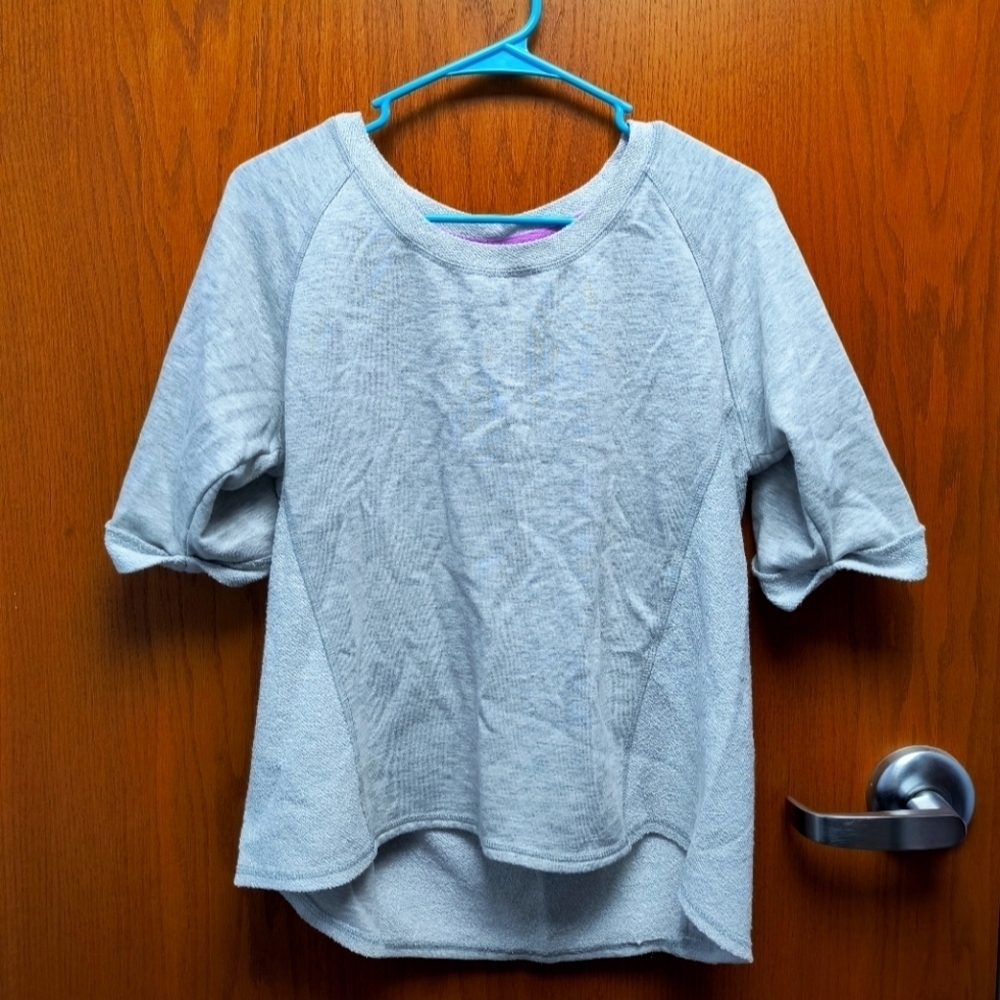 Gray Short Sleeve Top by Champion women’s size M